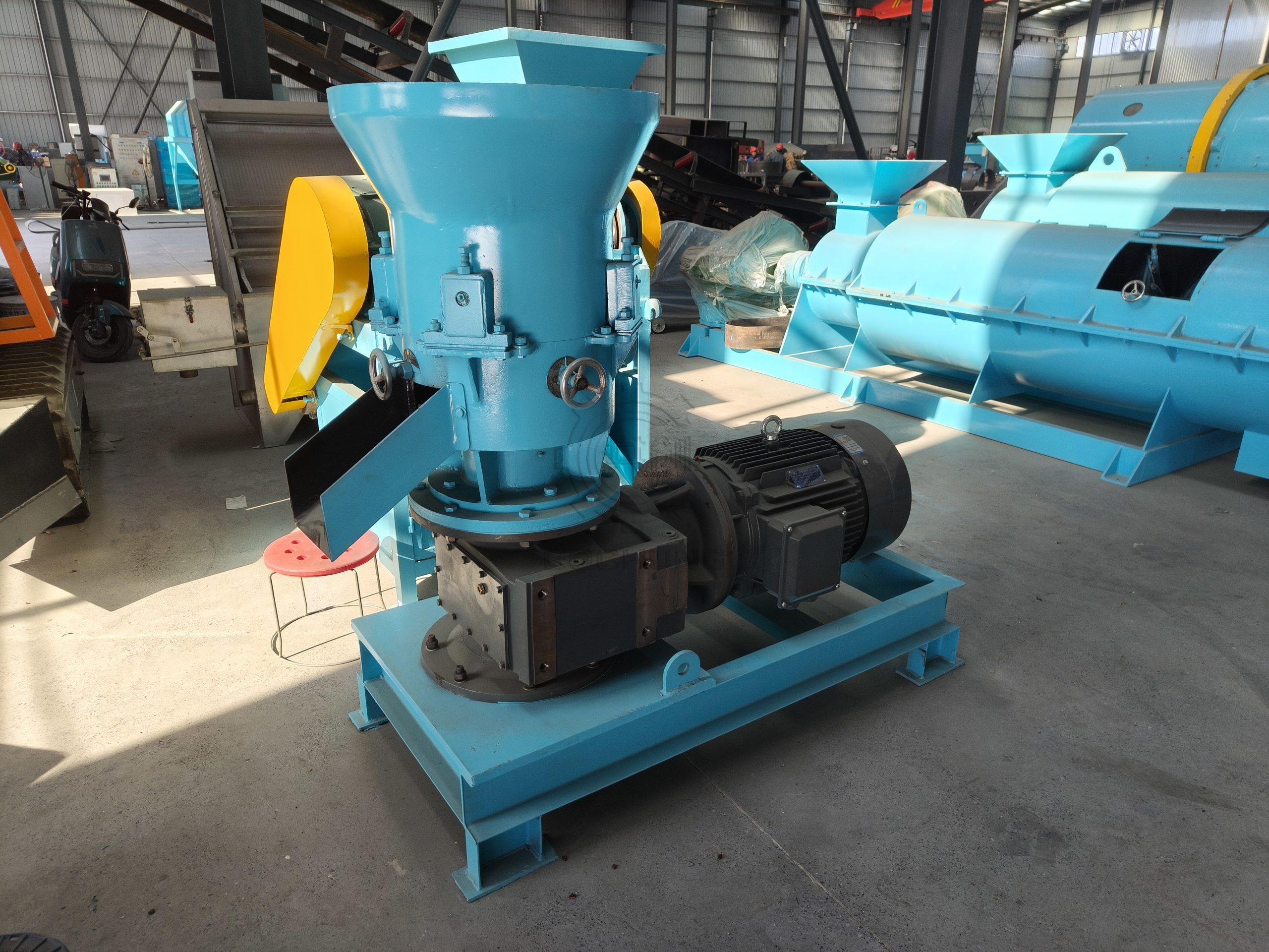 Small flat film pellet machine shipped to Azerbaijan - Organic ...