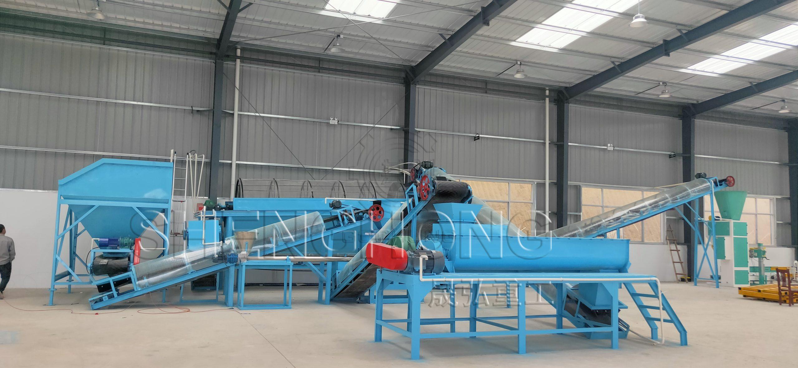 Organic fertilizer production line in nigeria SHENG HONG